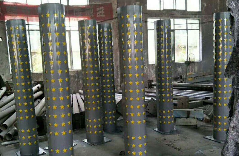 漯河市双柱亮化灯箱发货(图2)