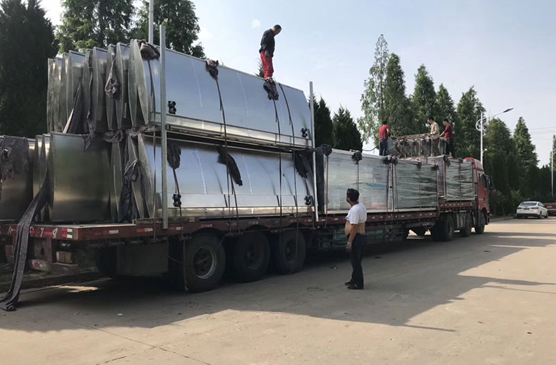 保定不锈钢候车亭发货！(图3)